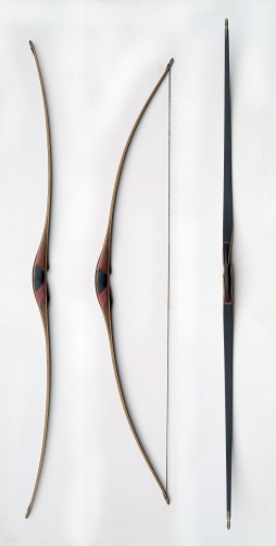 Revers Langbogen Bambus Carbon Wurfarme