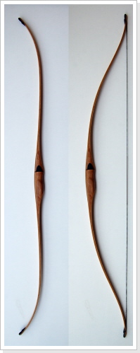 Wurfarme aus Black-Charry und stäbchenverleimten, getemperten Bambus im Kern. Bauweise: Hybrid Wurfarme aus Black-Charry und stäbchenverleimten, getemperten Bambus im Kern. Bauweise: Hybrid