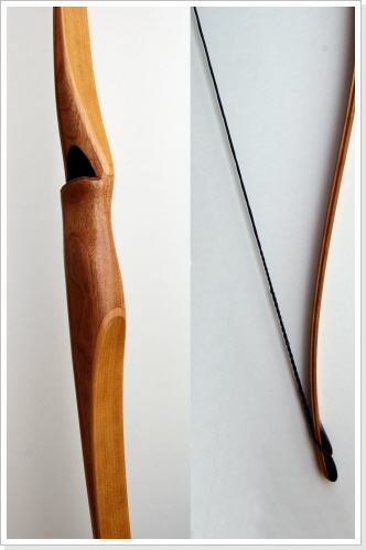 Griff: Mahagonie,Tips:Wasserbüffelhorn, Länge: 66 Zoll, Zuggewicht: 40 Lbs Griff: Mahagonie,Tips:Wasserbüffelhorn, Länge: 66 Zoll, Zuggewicht: 40 Lbs