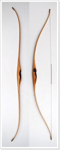 Wurfarme aus Eibe und Bambus im Kern Wurfarme aus Eibe und Bambus im Kern